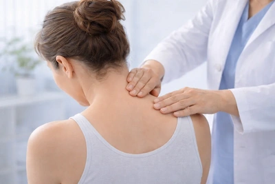Manual therapy & massage therapy for neck and shoulder pain relief in Coquitlam clinic