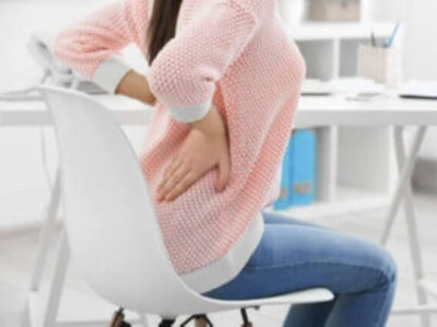 Lower back and leg discomfort associated with sciatica